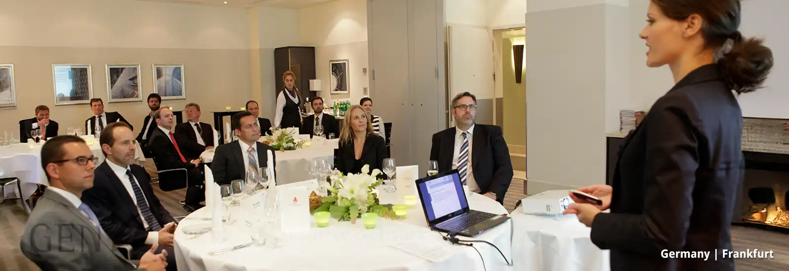 Impression Networking Dinner in Frankfurt